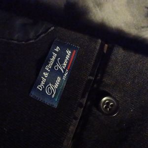 Banana Republic Sportcoat, 40R, Black fine wale velour material